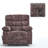 Classic Power Chenille Lift Recliner with Storage Pocket, Massage and Lumbar Heating Function-824851035