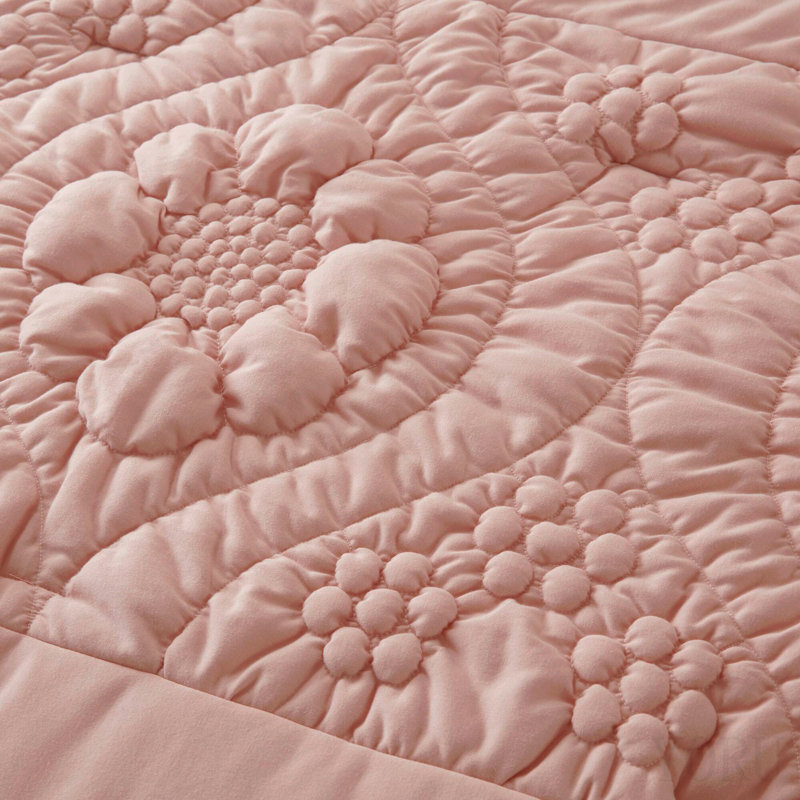 2-Piece Twin Comforter Set,Pink