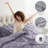 Bed-in-A-Bag Pleated Comforter Set with Bed Sheets-103134062-103134051