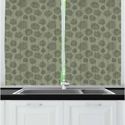 Tailored Kitchen Curtain