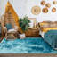 Moraal Handmade Shag Blue Rug-184573764