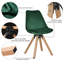 Abeyta 50cm H Velvet Upholstered Side Chair-639185604