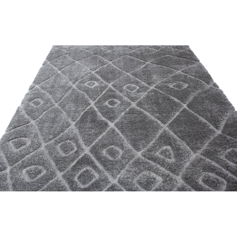 Argueta Geometric Indoor Rug, Rectangle 4'4" x 6'