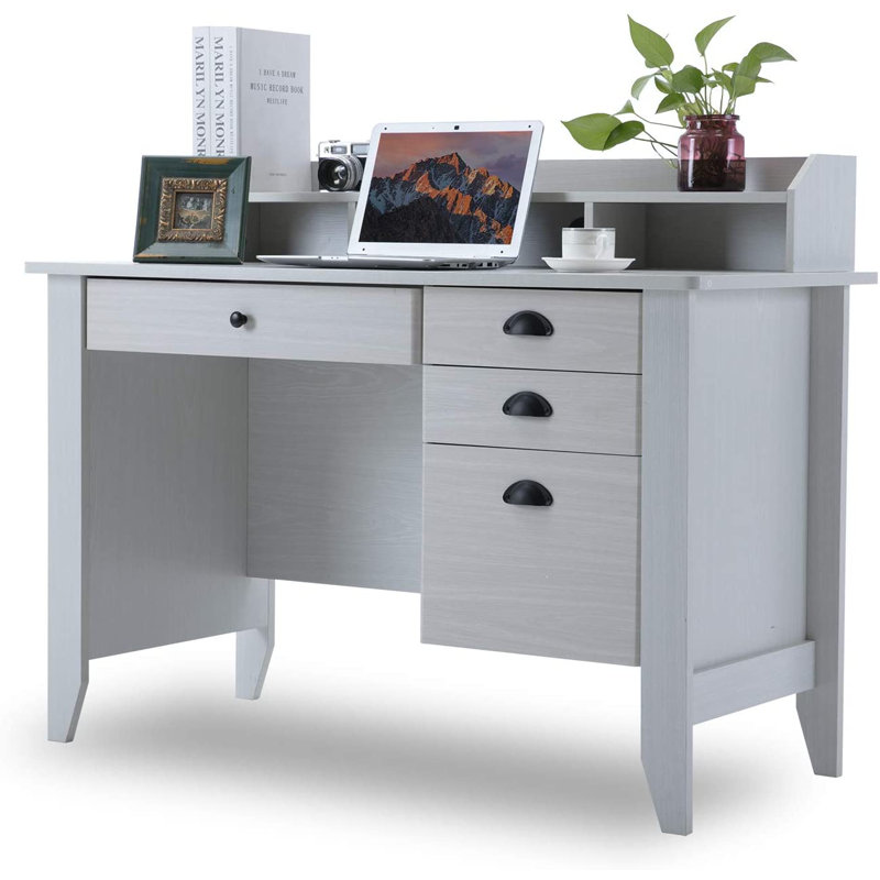 Mya-Jane Computer Desk, White