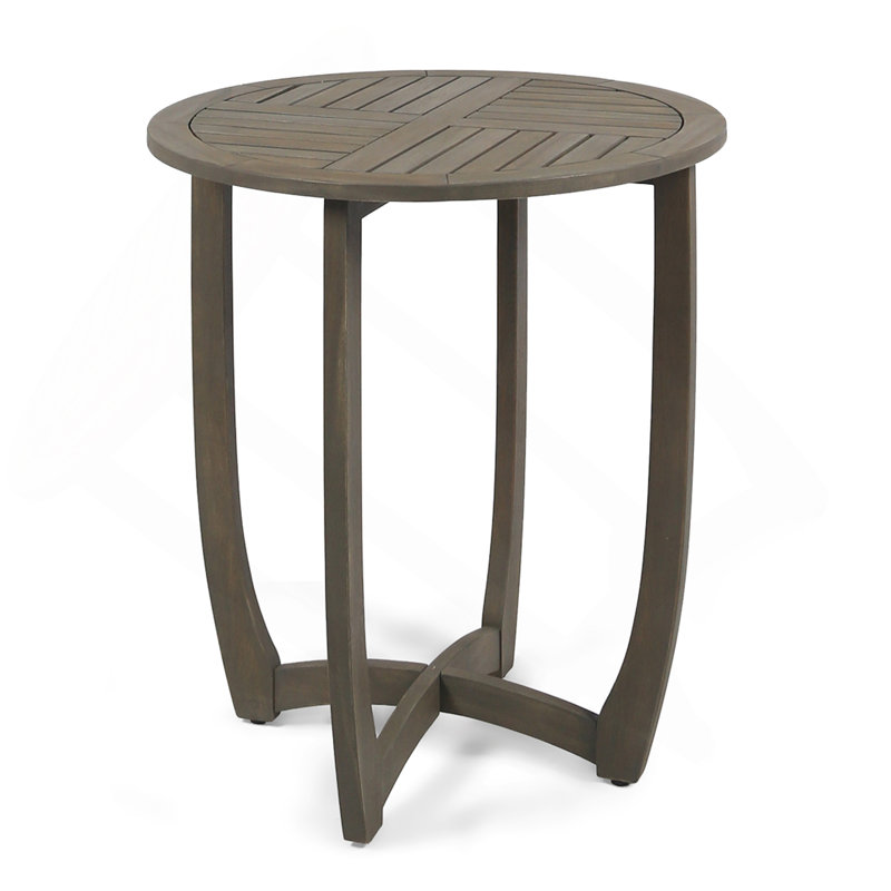 HERMOSA 27.5'' CIRCULAR WOOD TABLE