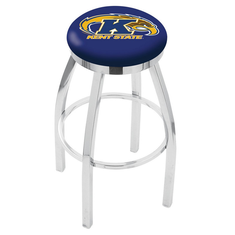 NCAA Swivel Counter and Bar Stool, Kent State, "Bar Stool (30" Seat Height)"