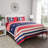 LHC Americana Reversible Quilt Set- Microfiber Bedspread with Pillow Shams-876046785