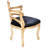 French Slipper Corner Chair
