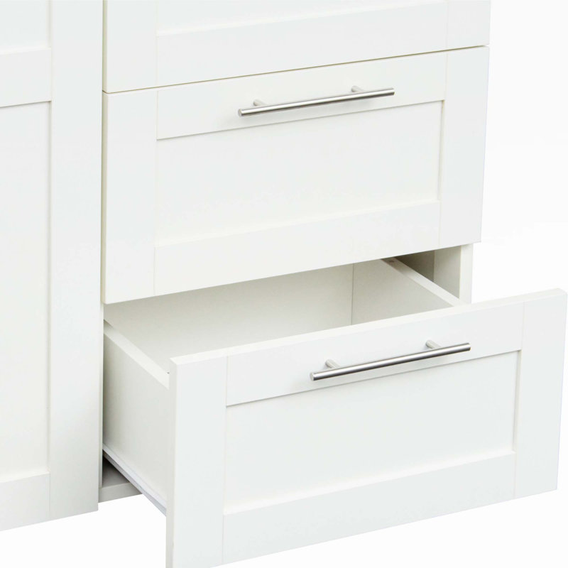 Armoireu, Blanc, H 71 po x l 29,5 po x P 15,7 po