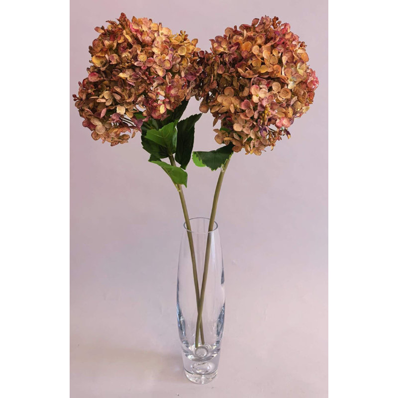 HYDRANGEA SPRAY SOIE 23, Orange
