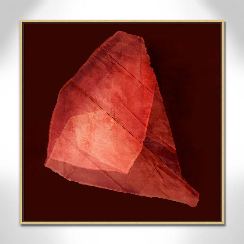 «Fragmented Earth in Paper Layers II» par , 31.5' W x 31.5' H, Flotteur naturel