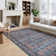 Govan Ultra-Thin Washable Area Rug Stain Resistant Rugs for Living Room Bedroom, Distressed Vintage Rug