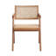 Chaise avec accoudoirs Hice
