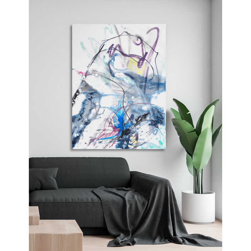 Ridges - Artist Enhanced Canvas Print, 30" H x 24" W x 1" D, Wrapped Canvas