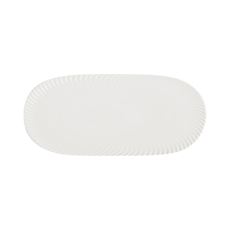 Porcelain Arc White Large Platter