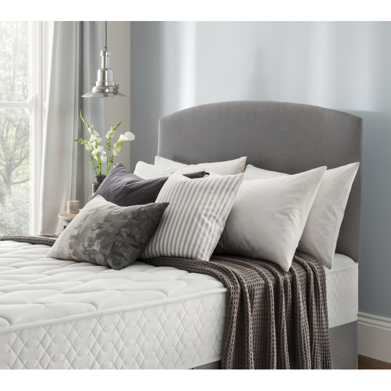 Cassie Upholstered Headboard, Super King (6'), Grey