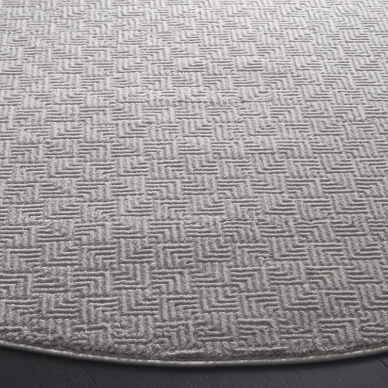 Penhall Performance Geometric Rug, Round 6'7"