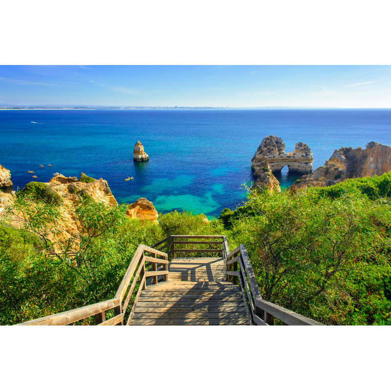 Ponta Da Piedade by Samael334 - Wrapped Canvas Print, 30cm H x 46cm W