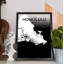 Honolulu City Map - No Frame Print-28156722