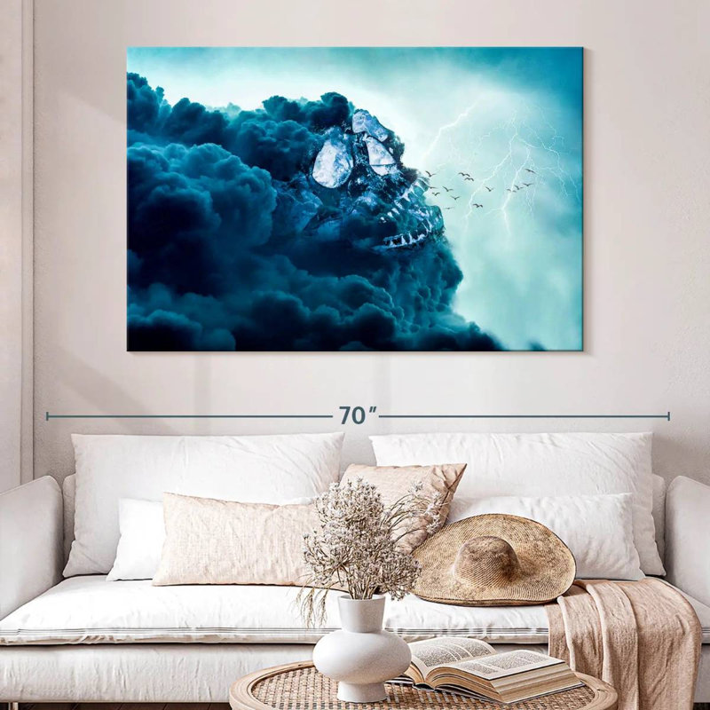 Kerner Cloud Of Darkness, 34" H x 51" W