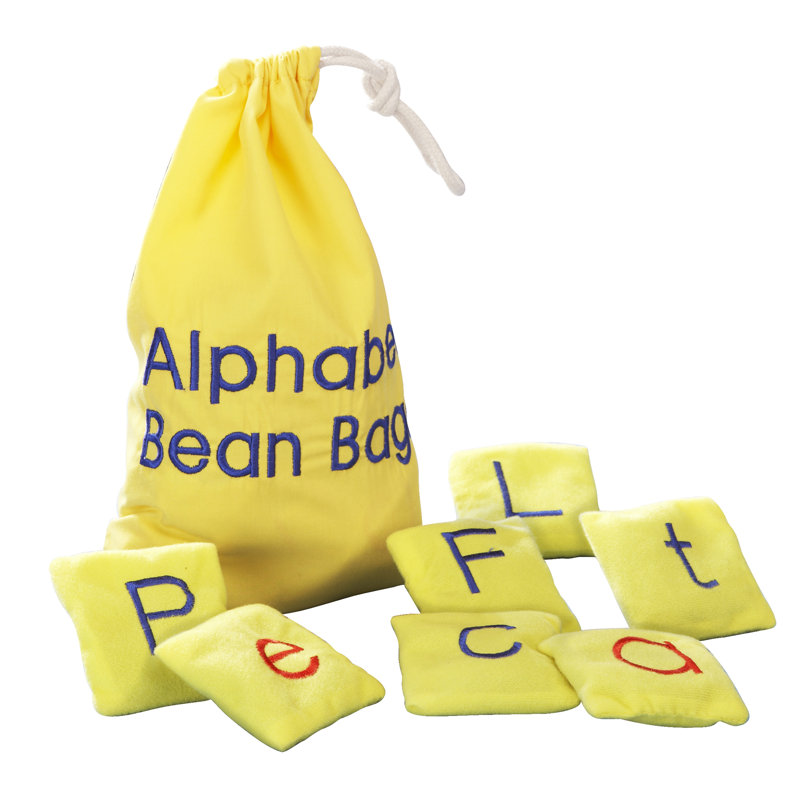 Educational Insights Fabric Cornhole Bags with Carrying Case