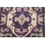 Tapis de couloir oriental mauve Oushak 3 x 10