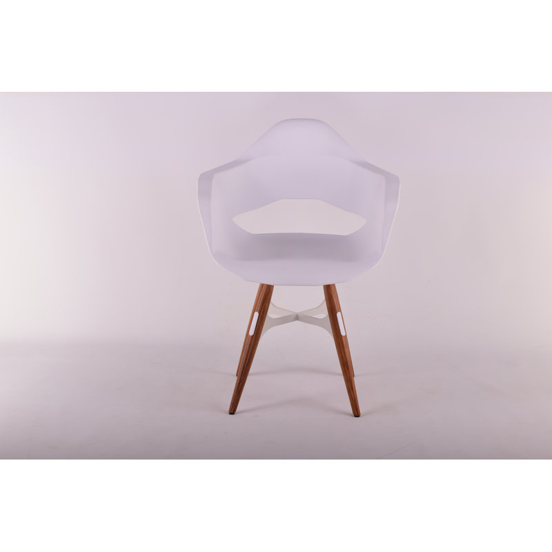 ZigZag 18'' H Armchair, Walnut