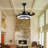 Sueanne 42'' Ceiling Fan with LED Lights and retractable fans