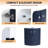 Devenny 12.86'' Single Bathroom Vanity with Ceramic Top