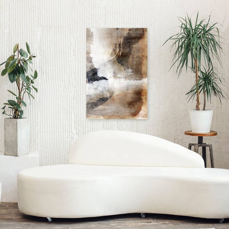 Art contemporain contemporain abstrait, H 36 po x l 24 po