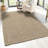 Helia Hand Woven Herringbone Chunky Jute Ivory Rug-1283243678