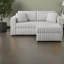 Canapés modulaires avec rangement, élévateur en métal, chaise longue compacte moderne