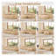 Canapé modulaire modulaire en forme de U kaki clair, sans assemblage requis-334394093