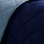 Édredon 100% microfibre 3M avec rembourrage et courtepointe réversible à fermeture à glissière à motif de losanges