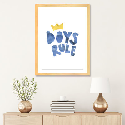 " Boys Rule "