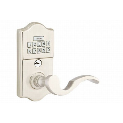 Poignée de porte à clé avec rosette Cortina
