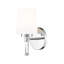 Meuble-lavabo chromé 1 lumière 5,25 po Kinzie-123223013