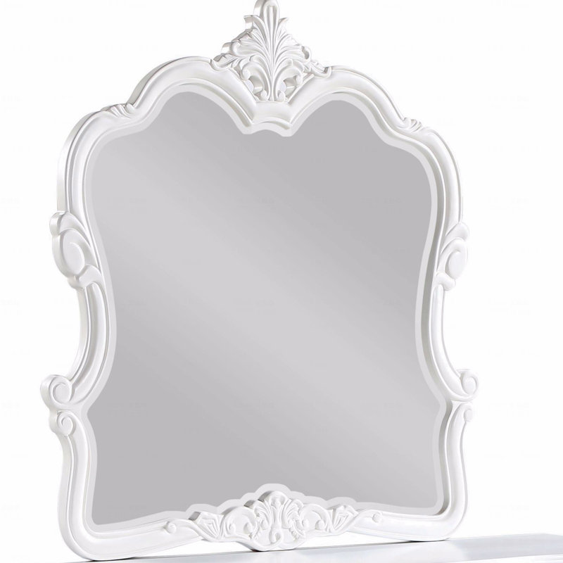 Miroir d'appoint moderne avec cadre en bois