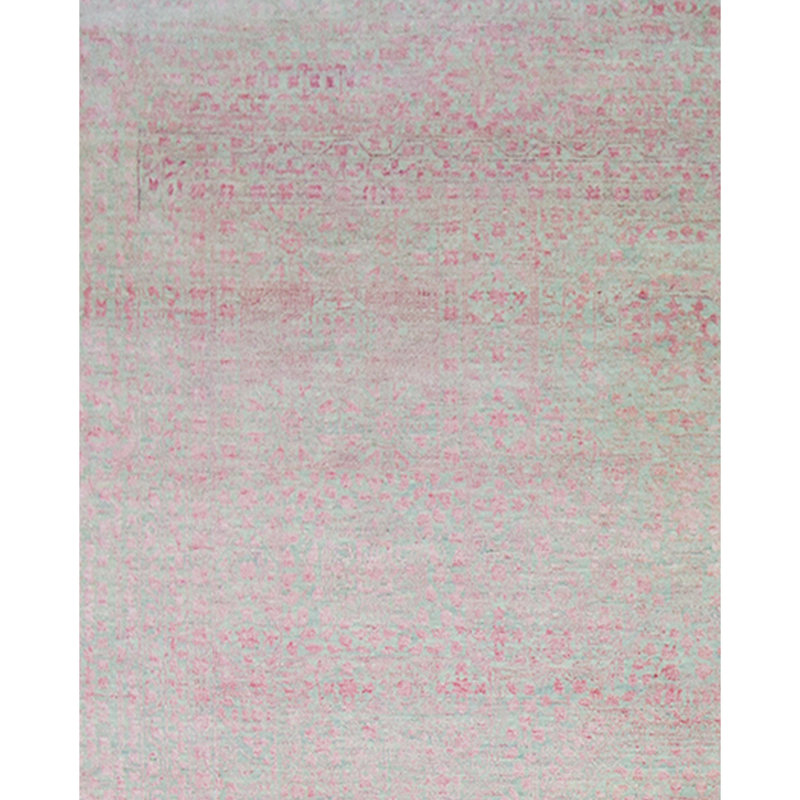 Area Rug in Pink, Rectangle 10' x 14'
