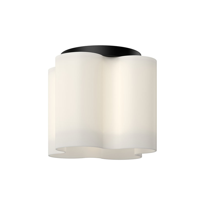 Clover 1 - Light LED Flush Mount, Black