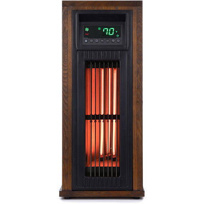 LifeSmart LifePro 1500W Portable Indoor 23" Infrared Quartz Tower Space Heater