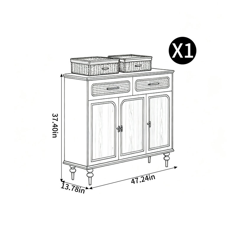Armoire de rangement pour chaussures, Noir