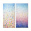 Minimalisme arc-en-ciel - ensemble de 2 reproductions d'art sur toile abstraites-102572976-102572973