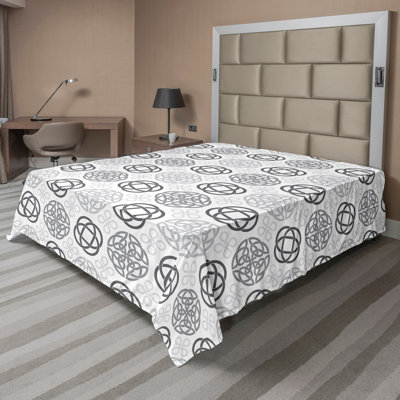Ambesonne Print Top Flat Sheet