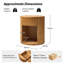 Bert 55.8cm Tall Bedside Table wIth Storage-131217819