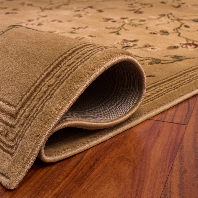 Tapis d'intérieur à motif floral Lyndhurst, 9'-0" x 12'-0" Rectangle