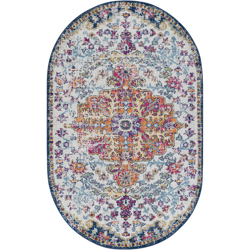 Wynings Traditional Rug, Oval 152 x 245 cm