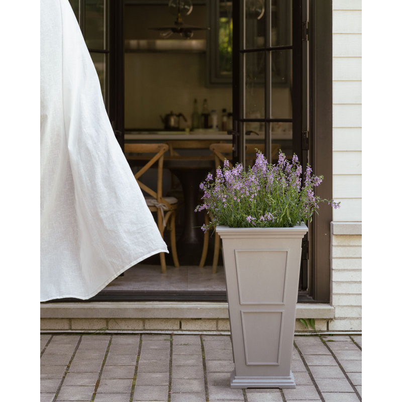 Boîte à fleurs Abram, Gris, 1, H 26 po x l 14,75 po x P 14,75 po