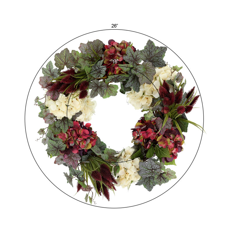 26" Thistle and Ivy Wreath
