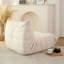 Fauteuil à billes sans assemblage, grand fauteuil en mousse à mémoire de forme avec tissu imperméable pour salon